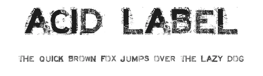 Acid Label