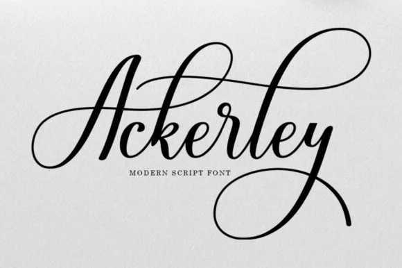 Ackerley Font by Black Studio — Script Handwritten Font
