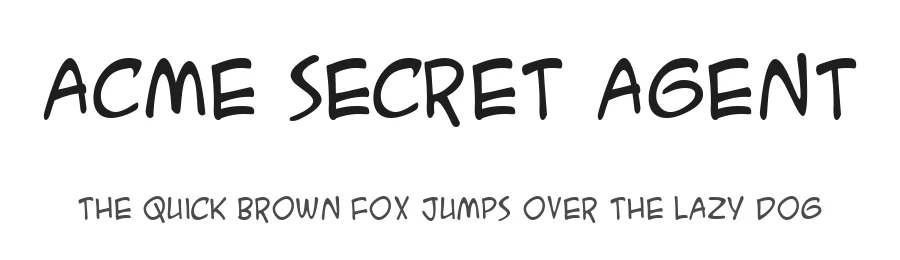 ACME Secret Agent