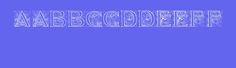 Acorn Initials by Dieter Steffmann — Decorative Font — thumbnail 3