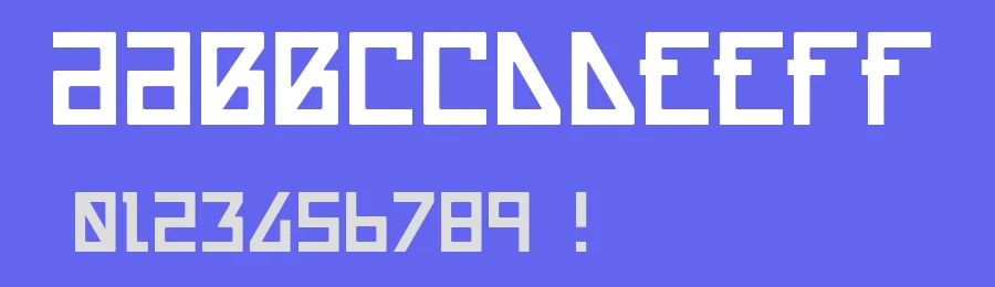 ACRNM by John Gauthier — Display Font — thumbnail 3