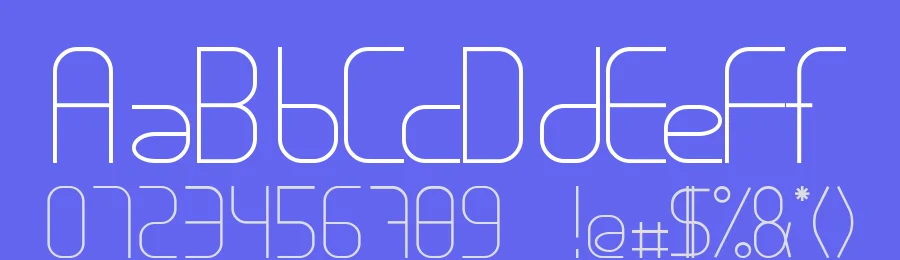 Across The Stars by Felix Hinnemann — Display Font — thumbnail 3