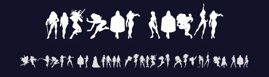 Action Women by Iconian Fonts — Dingbats Font — thumbnail 2
