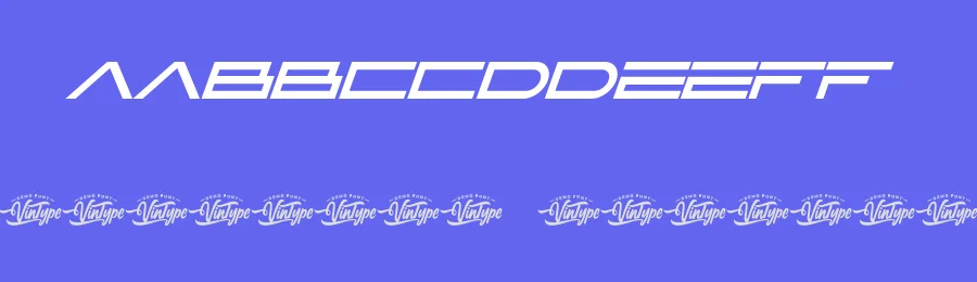 Active Space by VinType — Display Font — thumbnail 3