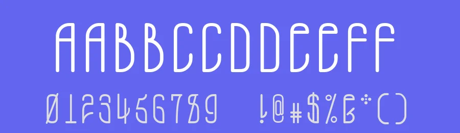 AD Mono — Decorative Font — thumbnail 3