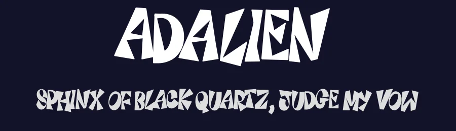 Adalien by Mozyen Studio — Decorative Font — thumbnail 2