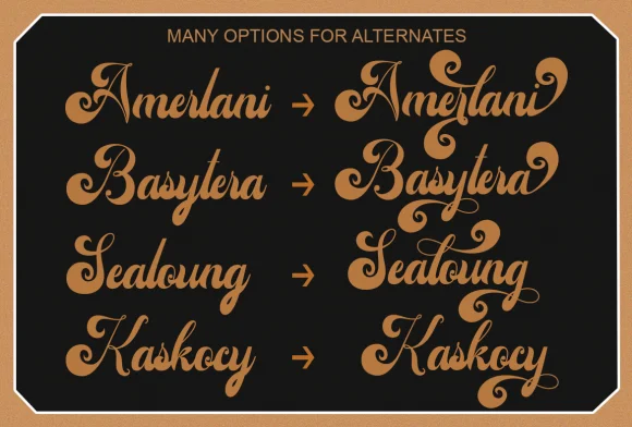 Adaniya Font by Sealoung — Script Handwritten Font — thumbnail 4