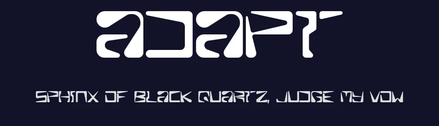 Adapt by jaelyn monet — Decorative Font — thumbnail 2