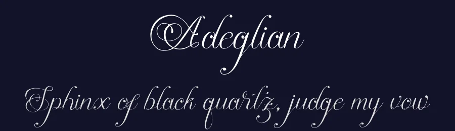 Adeglian by Denustudios — Script Handwritten Font — thumbnail 2