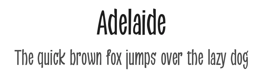 Adelaide by Omaikraf Studio β Decorative Font
