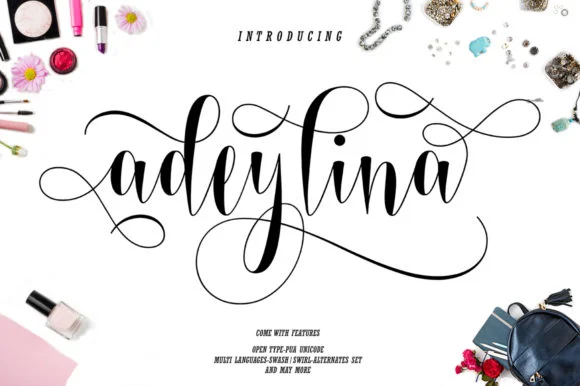 Adeylina Font by IRF Lab Studio — Script Handwritten Font