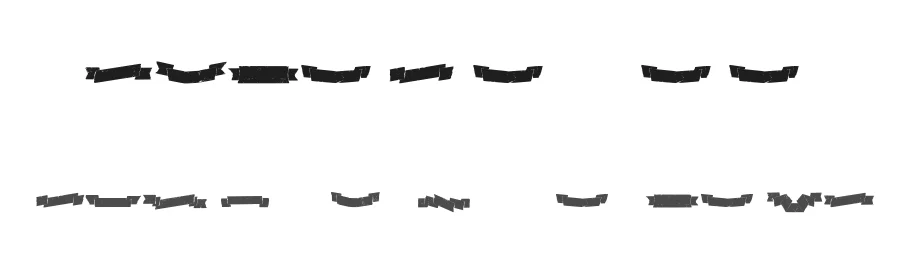 Adhesive Nr. Seven by Roland Hörmann — Dingbats Font
