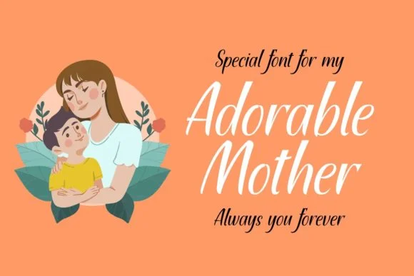 Adorable Mother Font by Hendrik (7NTypes) — Script Handwritten Font