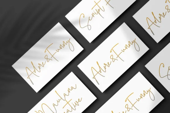 Adore&Funny Font by Maulana Creative — Script Handwritten Font — thumbnail 2