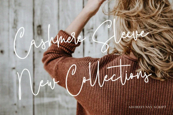 Adore&Funny Font by Maulana Creative — Script Handwritten Font — thumbnail 5