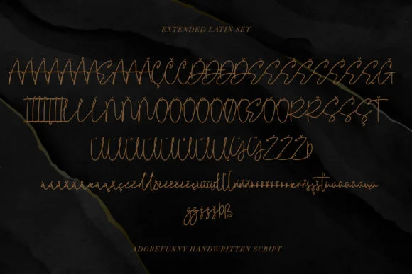 Adore&Funny Font by Maulana Creative — Script Handwritten Font — thumbnail 8