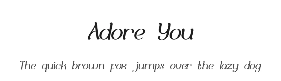 Adore You