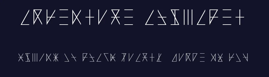 Adventure Alphabet by Jess Thompson — Display Font — thumbnail 2