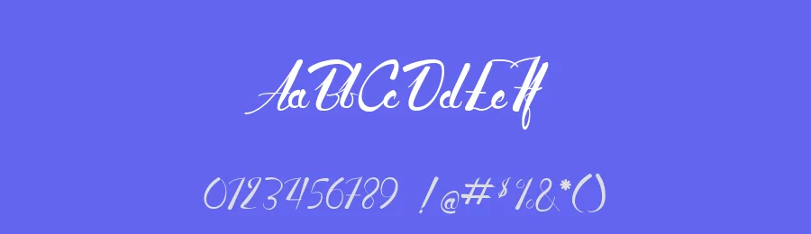 Adventure of the old Giant by Maelle.K | Thomas Boucherie — Script Handwritten Font — thumbnail 3