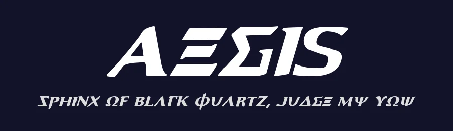 Aegis by Iconian Fonts — Decorative Font — thumbnail 2
