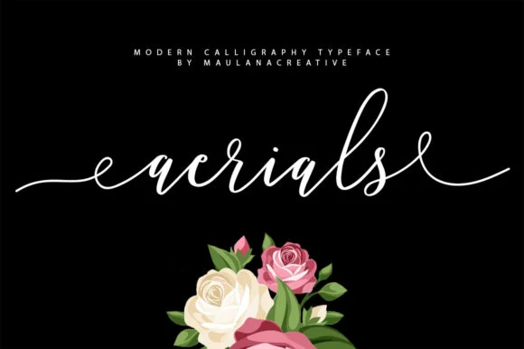 Aerials Font by Maulana Creative — Script Handwritten Font