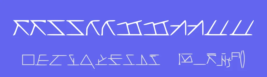 Aeridanish Script by FiahOwl — Dingbats Font — thumbnail 3