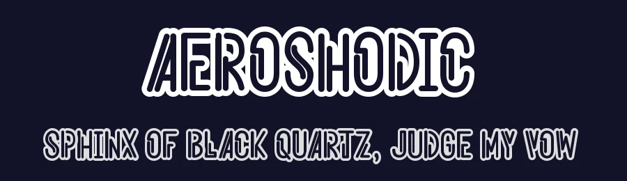 Aeroshodic by Kotak Kuning Studio — Display Font — thumbnail 2
