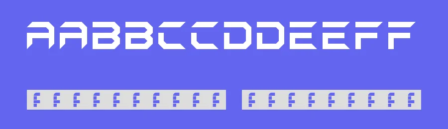 Aerospace by Geronimo Font Studios — Display Font — thumbnail 3