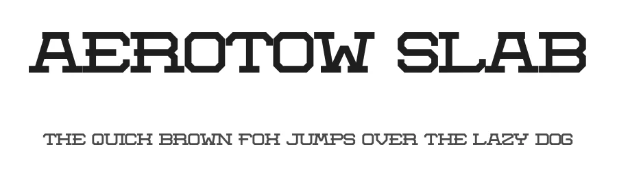 Aerotow Slab