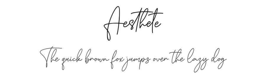 Aesthete