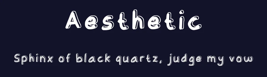 Aesthetic by Pramudita Offc — Script Handwritten Font — thumbnail 2
