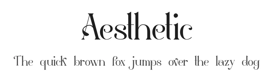 Aesthetic
