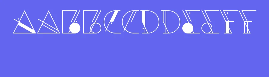 Aesthetika by Ami Littlefair — Decorative Font — thumbnail 3