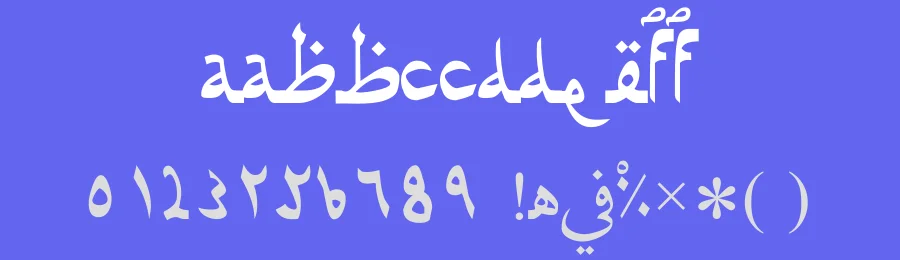 Afarat Ibn Blady by Nowak.tv — Decorative Font — thumbnail 3