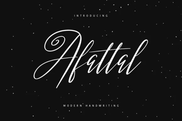 Afattal Font by Maulana Creative — Script Handwritten Font