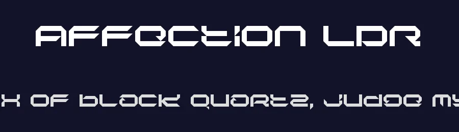 Affection LDR by Neoqueto — Display Font — thumbnail 2