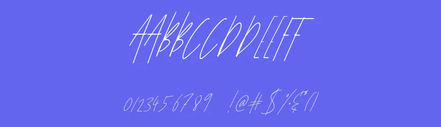 Affinity All Caps by Amanda Cavalier — Script Handwritten Font — thumbnail 3