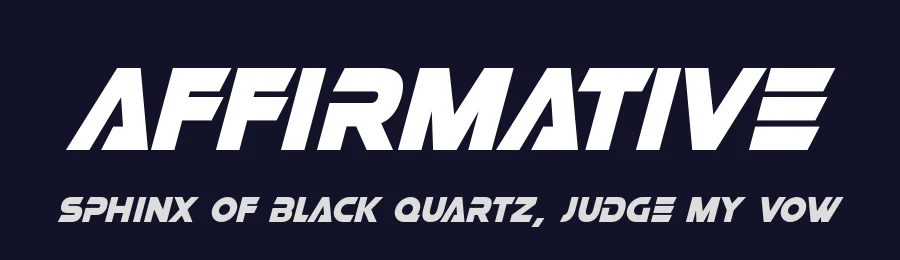 Affirmative by Hawtpixel — Display Font — thumbnail 2