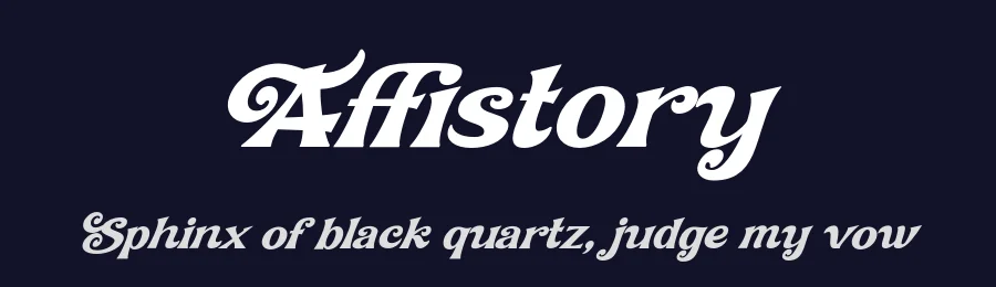 Affistory by Display Studio — Decorative Font — thumbnail 2