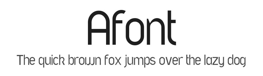 Afont by Billy Argel Fonts ® — Sans Serif Font