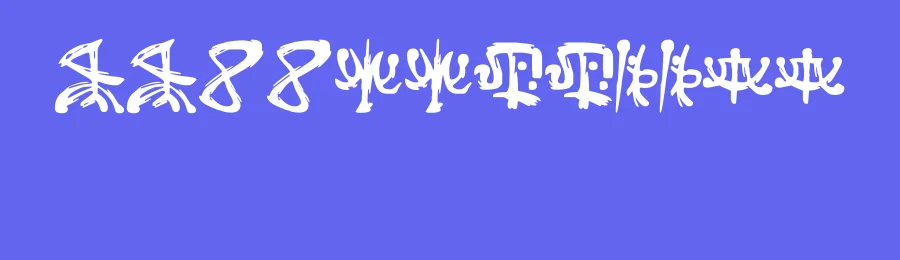 A Fonte Paranormal by Mm4 — Dingbats Font — thumbnail 3