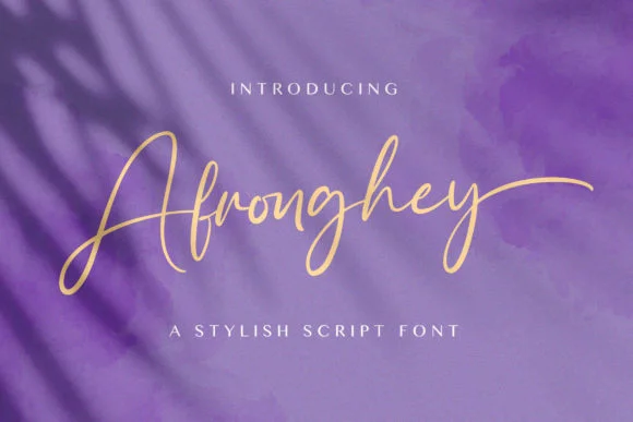 Afronghey Font by StringLabs — Script Handwritten Font