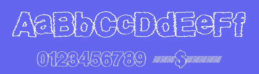After Work by Xerographer Fonts — Decorative Font — thumbnail 3
