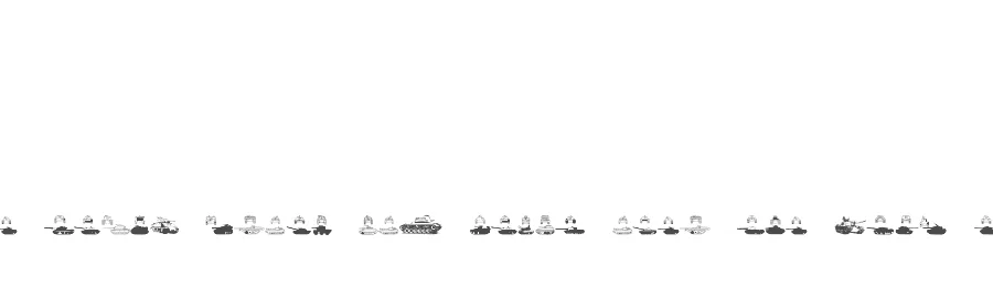 AFV 1+2 by Perry Mason — Dingbats Font