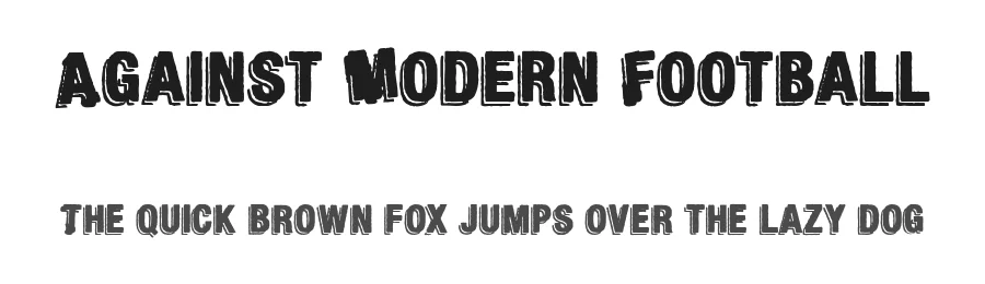 Against Modern Football