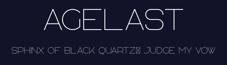 Agelast by VPcreativeshop — Sans Serif Font — thumbnail 2