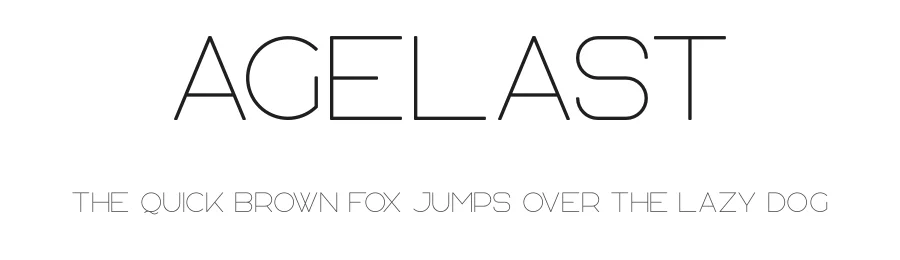 Agelast by VPcreativeshop — Sans Serif Font