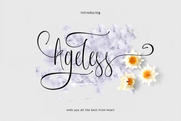 Ageless Font by Rt Creative — Script Handwritten Font