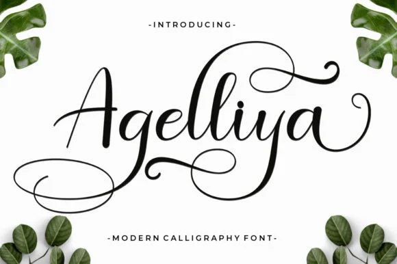 Agelliya Font by Black Studio β Script Handwritten Font