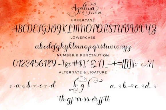 Agelliya Font by Black Studio — Script Handwritten Font — thumbnail 6